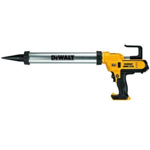 DeWALT® DCE580B Cordless Full Barrel Frame Caulk Gun, 20 oz Capacity, 20 V, 2 Ah Li-Ion Battery, T-Handle, Variable Speed Control