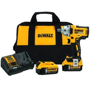 DeWALT® 20V MAX* Matrix™ DCF894P2 Mid-Range Cordless Impact Wrench with Detent Pin Anvil, 1/2 in Straight Drive, 1500 BPM