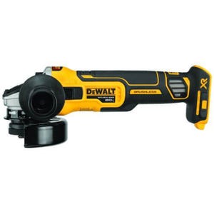 DeWALT® DCG405B Brushless Cordless Small Angle Grinder, Kickback Brake, 4-1/2 in dia Wheel, 5/8-11 Arbor/Shank, 20V MAX* Battery