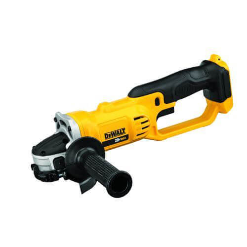 DeWALT® DCG412B Small Cordless Angle Grinder, 4-1/2 in dia Wheel, 5/8 in Arbor/Shank, 20 V, Li-Ion Battery, Trigger Switch