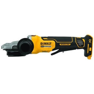 DeWALT® DCG413FB Small Cordless Angle Grinder, 5 in dia Wheel, 5/8-11 Arbor/Shank, 20 VDC, Lithium-Ion Battery, Flathead Paddle Switch