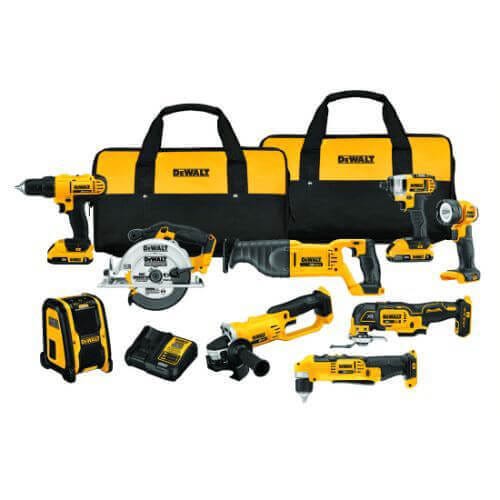 DeWALT® DCK940D2 20V MAX* MATRIX™ 9-Tool Cordless Combination Kit, Including Drill, Oscillating Multi-Tool, Reciprocating Saw