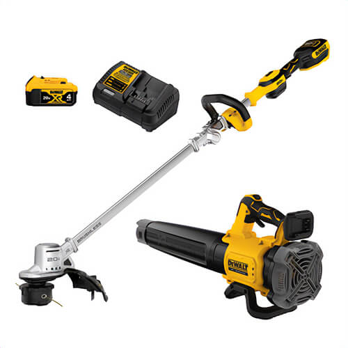 DeWALT® DCKO222M1 Cordless Power Tool Combination Kit, Tools: Folding String Trimmer, 20V, Lithium-Ion Battery