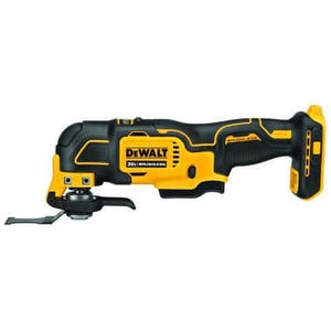 DeWALT® 20V MAX* DCS354B Brushless Compact Cordless Oscillating Multi-Tool, 0 to 18000 OPM Speed, 20 V, Lithium-Ion Battery, Yes, Tool Only