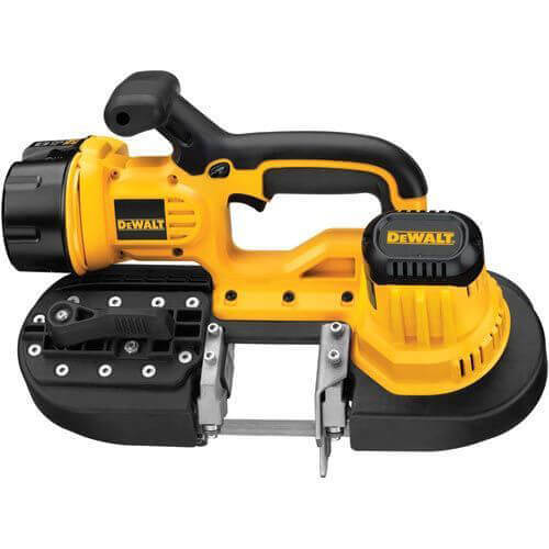 DeWALT® XRP™ DCS370K Heavy Duty Portable Cordless Band Saw Kit, 2-1/2 in Cutting, 32-7/8 in L Blade, 18 VDC, 3 Ah NiCd Battery