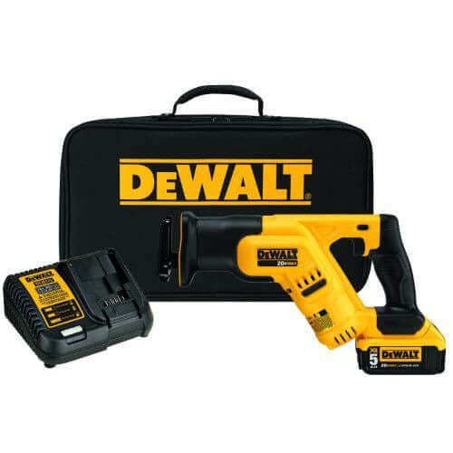 DeWALT® DCS387P1 Max® High Performance Cordless Reciprocating Saw Kit, 1-1/8 in L Stroke, 0 to 2900 spm, Linear Cut, 20 VDC