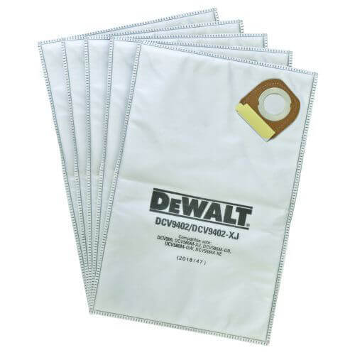 DeWALT® DCV9402 Disposable Liner, 21-3/4 in L x 14 in W x 20 in H, For Use with DCV585 and DCV586 Dust Extractor, Fleece