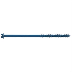 DeWALT® DFM12704 UltraCon®+ Screw Anchor, 3/16 in dia, 2-1/4 in OAL, Hex Head Drive, Carbon Steel