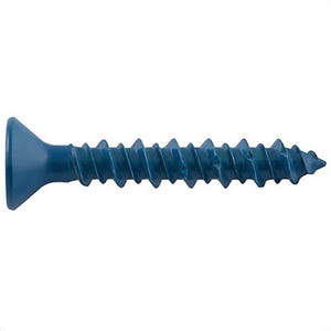 DeWALT® DFM12740 Screw Anchor, 3/16 in dia, 1-1/4 in OAL, Phillips® Head Drive, Carbon Steel