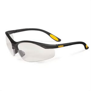 DeWALT® by Radians® DPG59-115D Reinforcer RX™ DPG59-115D Reader Protective Glasses, +1.5 Diopter, Clear Polycarbonate Lens, Black, Plastic Frame