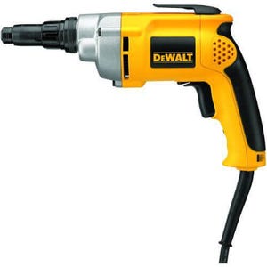 DeWALT® DW267 Heavy Duty VSR Screwdriver, 164 in-lb Torque, 120 VAC, 11.9 in OAL