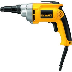 DeWALT® DW268 Heavy Duty VSR Screwdriver, 132 in-lb Torque, 120V AC, 11-1/2 in OAL