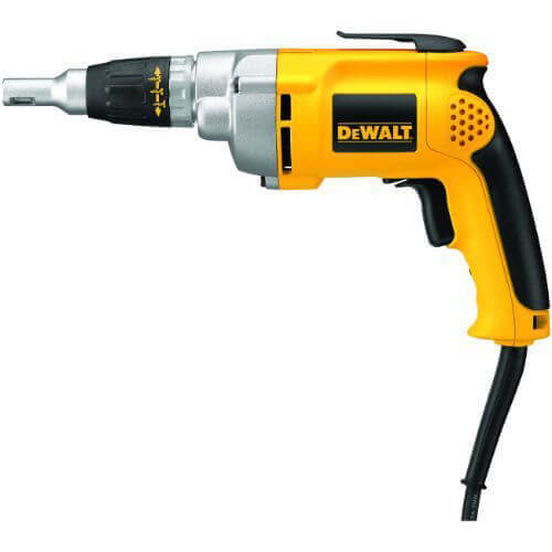 DeWALT® DW276 All Purpose Heavy Duty VSR Drywall/Framing Screwdriver, 132 in-lb Torque, 120V AC, 12.4 in OAL