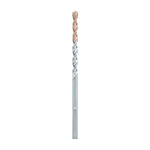 DeWALT® DW5230 2-Cutter Premium Percussion Masonry Drill Bit, 3/8 in Drill Bit, 3/8 in Round with 3-Flat Shank, 4 in D Cutting