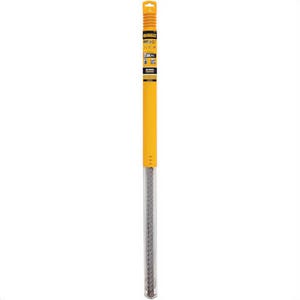 DeWALT® HIGH IMPACT CARBIDE™ DW5813 4-Cutter Hammer Drill Bit, 3/4 in Drill Bit, 45/64 in SDS-Max® Shank, 31 in D Cutting, 36 in OAL