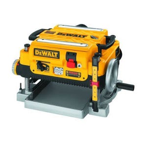DeWALT® DW735 Heavy Duty Power Planer, 13 in W Cutting, 1/8 in Depth of Cut, 20000/10000 RPM Speed, 2 hp, 120 VAC