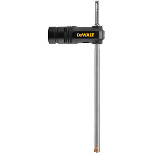 DeWALT® DWA54916 Hollow Hammer Drill Bit, 9/16 in Drill Bit, 25/64 in SDS-Plus® Shank, 9-3/4 in D Cutting, Steel Cutting Edge