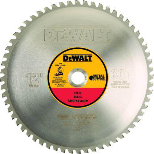 DeWALT® DWA7737 General Purpose Circular Saw Blade, 12 in dia x 0.77 in Thick, 1 in Arbor, Carbide Blade, 60 Teeth