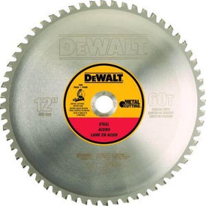 DeWALT® DWA7737 General Purpose Circular Saw Blade, 12 in dia x 0.77 in Thick, 1 in Arbor, Carbide Blade, 60 Teeth