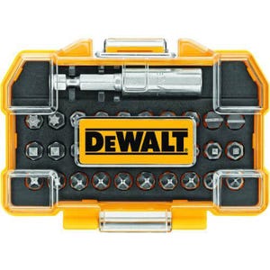 DeWALT® DWAX100 Screwdriver Bit Set, 31 pc, Steel