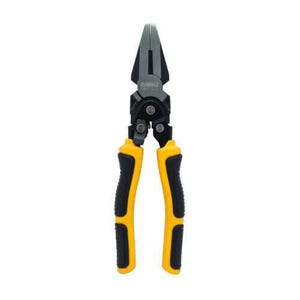 DeWALT® DWHT70276 Compound Action Lineman's Cutting Plier, 0.38 in Nominal, 1/2 in Tip Chrome Vanadium Steel Jaw