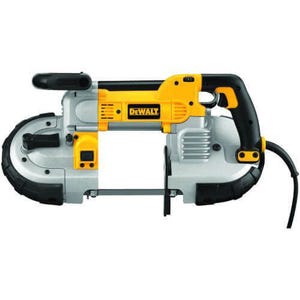 DeWALT® DWM120 Deep Cut Heavy Duty Band Saw, 5 in Round, 5 x 4-3/4 in Rectangular Cutting, 120 VAC, 350 RPM Speed
