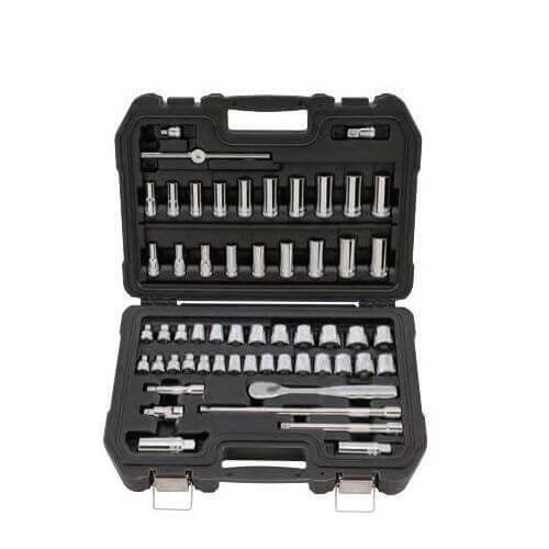 DeWALT® DWMT19252 Combination Socket Set, 6/12 Points, 3/8 in Drive, 56 pc