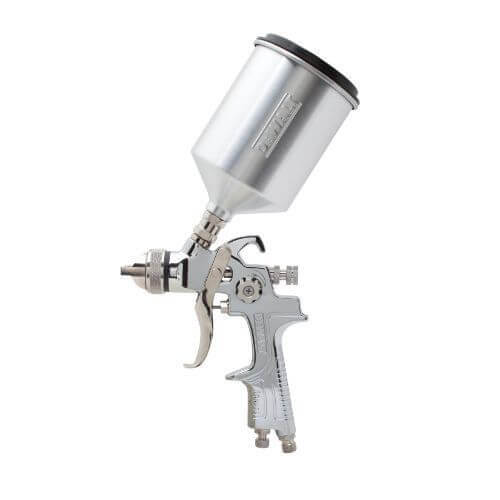 DeWALT® DWMT70777 Gravity Feed Pneumatic HVLP Spray Gun, 1.5 mm Nozzle, 20 oz, 30 psi