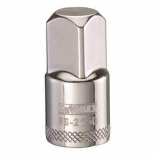 DeWALT® DWMT75310OSP Increasing Socket Adapter, 1/2 in Male x 3/8 in Female Drive, 1-13/32 in OAL