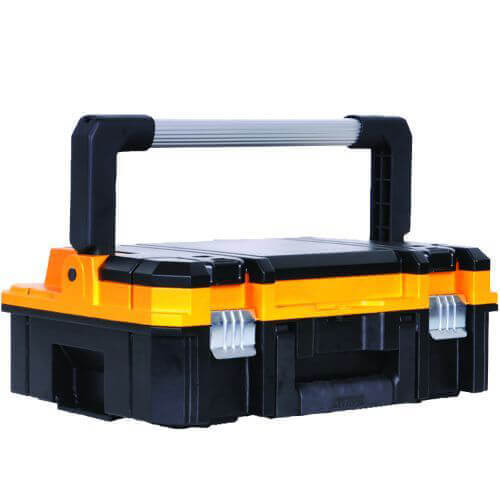 DeWALT® DWST17808 Tstak® Long Handle Mobile Stackable Tool Case, 17-7/8 in H x 13 in W x 17-1/4 in D, Plastic