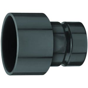DeWALT® DWV9140 Tapered Large dia Adapter, 10-1/2 in L, Use with DWV9000 Universal Connector and DeWALT® Dust Extractor, Black