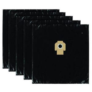 DeWALT® DWV9400 Non-Reusable Disposable Liner, 1-1/4 in H x 13-1/4 in W x 17-1/2 in D, Plastic, Use with DWV012 Type 1 Dust Extractor