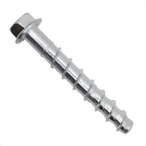 DeWALT® PFM1411240 Screw-Bolt™ High Performance Screw Anchor, 3/8 in dia, 3 in OAL, Hex Head Drive, Steel
