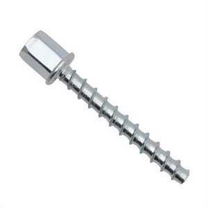 DeWALT® PFM2211200 Hangermate® Vertical Rod Hanger Anchor, 1/4 in dia, 1-5/8 in OAL, Carbon Steel, Zinc Plated