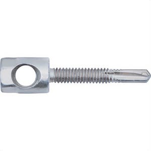 DeWALT® PFM224120N Hangermate® Horizontal Rod Hanger Anchor with Nut, 3/8 in dia, 1-3/8 in L Thread, Carbon Steel