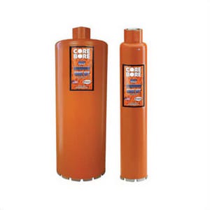 Core Bore® 15509 Heavy Duty Orange Wet Core Bit, 1-1/4 in dia, 13 in OAL, Alloy Steel