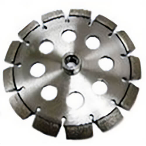 Dixie Diamond Manufacturing CCS4375 Crack Chasing V Blade, 4 in