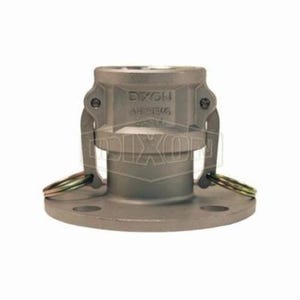 Dixon® 100-DL-SS Cam and Groove Coupler, 1 in Nominal, Coupler x Class 150 Flange End Style, 316 Stainless Steel, Domestic
