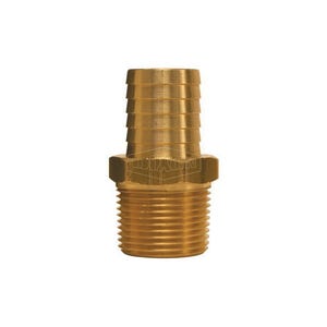 Dixon® 1022016C Insert, 1 x 1-1/4 in, MNPT x Hose Barb, Brass