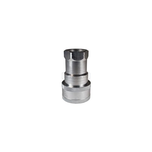 Dixon® 10KBF10 DQC K Interchange Female Coupler, 1-1/4-11 Nominal, Female BSPP, Steel