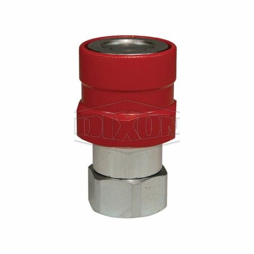 Dixon® 12VEPF12-BOP DQC VEP-BOP Blowout Preventer Safety Female Coupler, 1-1/2-11-1/2 Nominal, Female NPTF, Steel