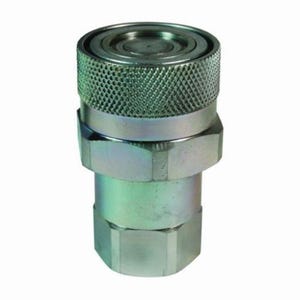 Dixon® 6VEPF6 VEP Hydraulic Coupler, 3/4 in x 3/4-14 Nominal, Hose x Female NPTF, Steel, Domestic