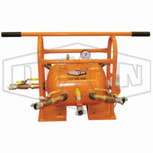 Dixon® 1217AR-4AK Air Tank Receiver Manifold with Protective Frame, Steel