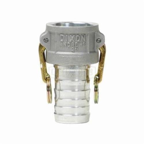 Dixon® 125-C-AL Type-C Cam and Groove Coupler, 1-1/4 in Nominal, Female Coupler x Hose Shank End Style, Aluminum