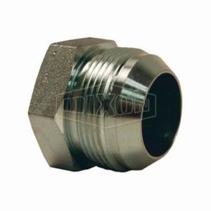 Dixon® 1254-10H Screw Thread Plug, 7/8-14 Nominal, Male JIC, Steel, Domestic