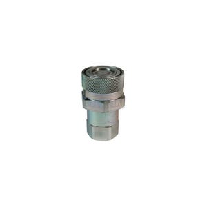 Dixon® 12VEPBF12 DQC VEP Female Coupler, 1-1/2-11 Nominal, Female BSPP, Steel, Domestic
