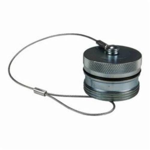 Dixon® 12WDP DQC W Wing Style Interchange Dust Plug, 1-1/2 in Nominal, Steel, Domestic