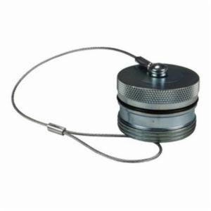 Dixon® 12WDP DQC W Wing Style Interchange Dust Plug, 1-1/2 in Nominal, Steel, Domestic