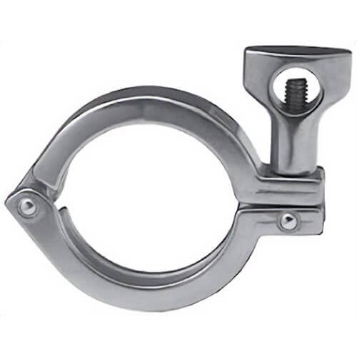 Dixon® 13MHHM50-75 0.5-0.75 in Single Pin HD Clamp 304 with Cross