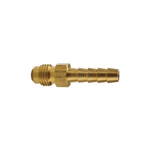 Dixon® 1420610C Hose Barb, 5/8-18 x 3/8 in, 45° Male SAE UNF x Hose Barb, Brass, Domestic